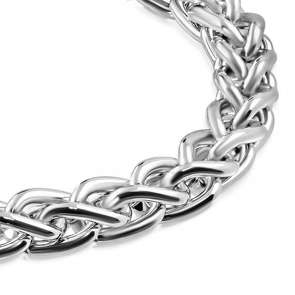 Fashion Alloy Franco Link Chain Bracelet