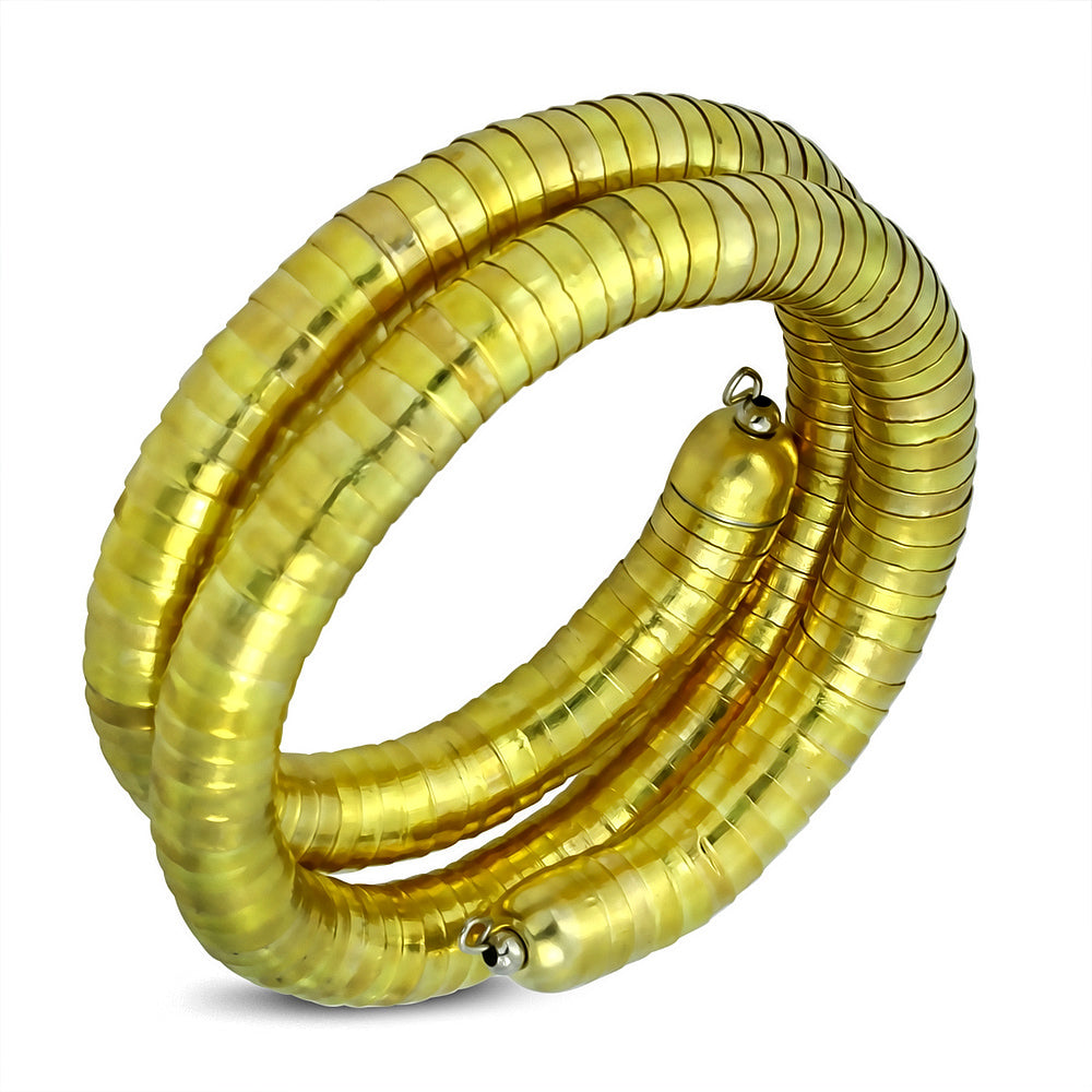 Fashion Trendy Double Wrap Flexible Snake Bendy Bracelet