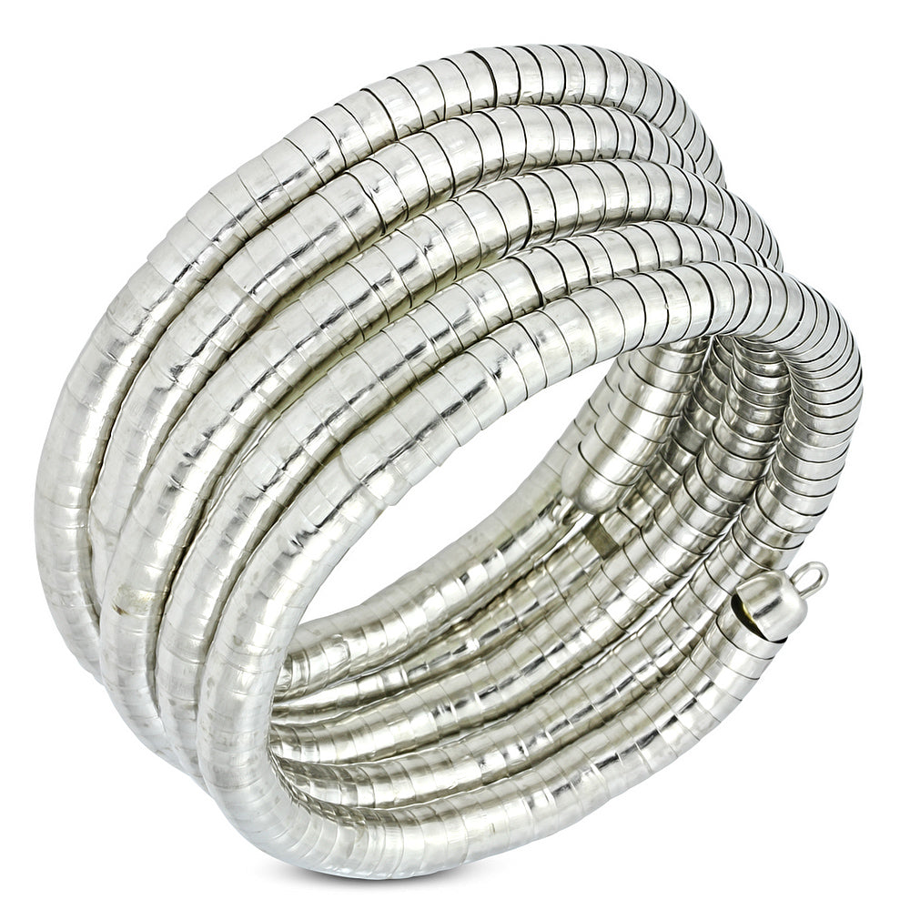 Fashion Trendy Multi-Wrap Flexible Snake Bracelet
