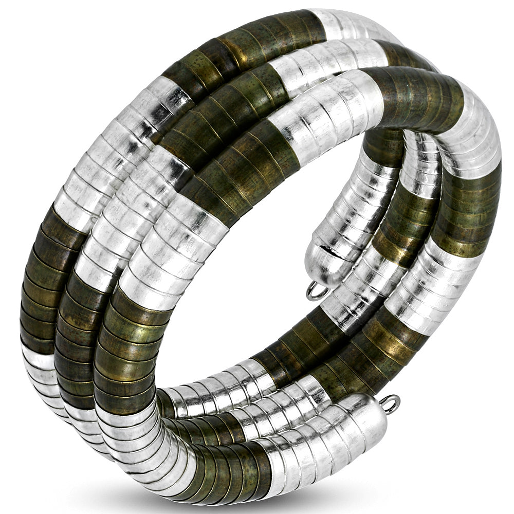 Fashion Trendy Multi-Wrap Flexible Snake Bendy Bracelet