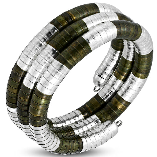 Fashion Trendy Multi-Wrap Flexible Snake Bendy Bracelet