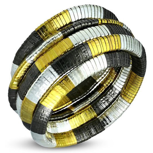 Fashion Trendy Multi-Wrap Flexible Snake Bendy Bracelet