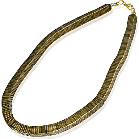 8mm | Fashion Alloy Bronze Color Plated Flexible Bendy Snake Chain