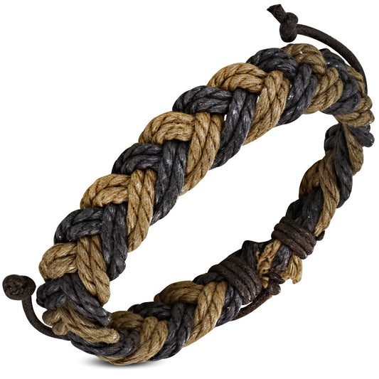 Fashion Braided Wrap Rope Adjustable Bracelet